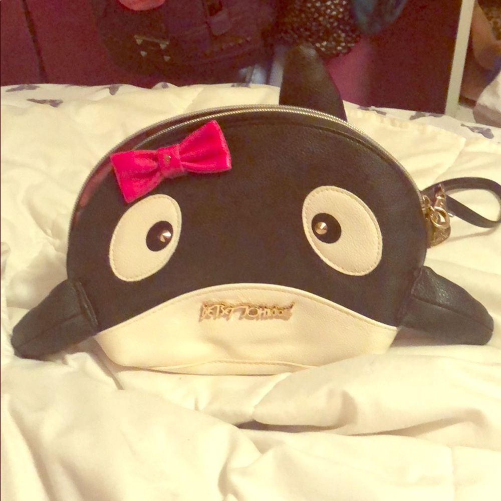 Betsy Johnson Whale Clutch